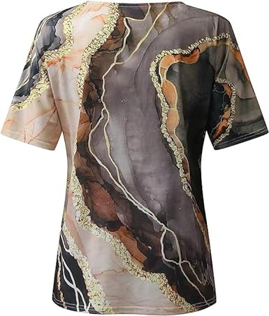 Hazel - Boho V-Neck T-Shirt