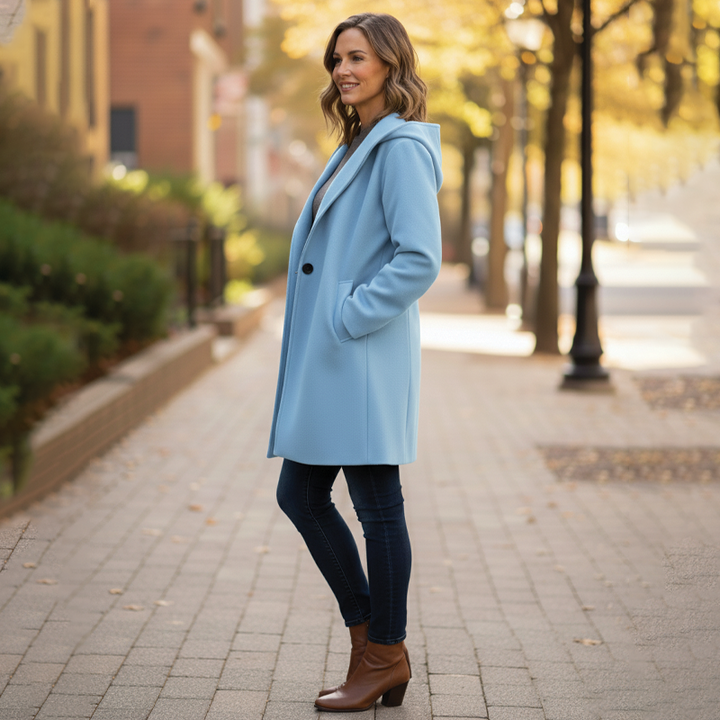 Erin – Oversized Hooded Coat