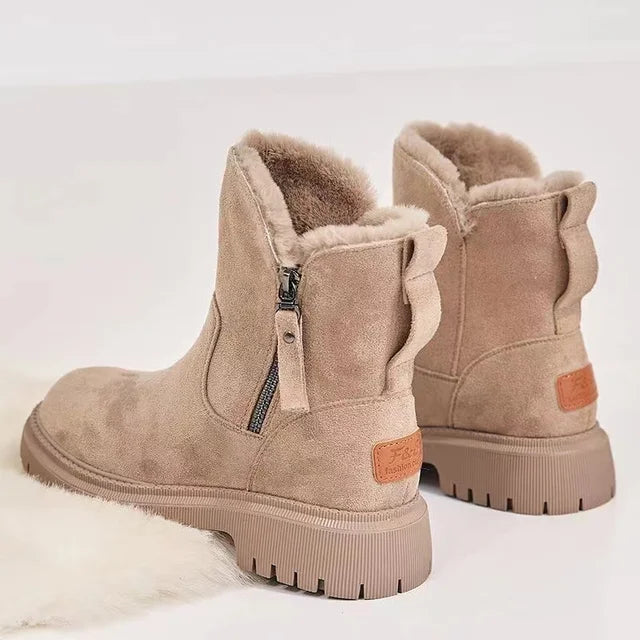 Kathryn - Faux Fur Ankle Boots