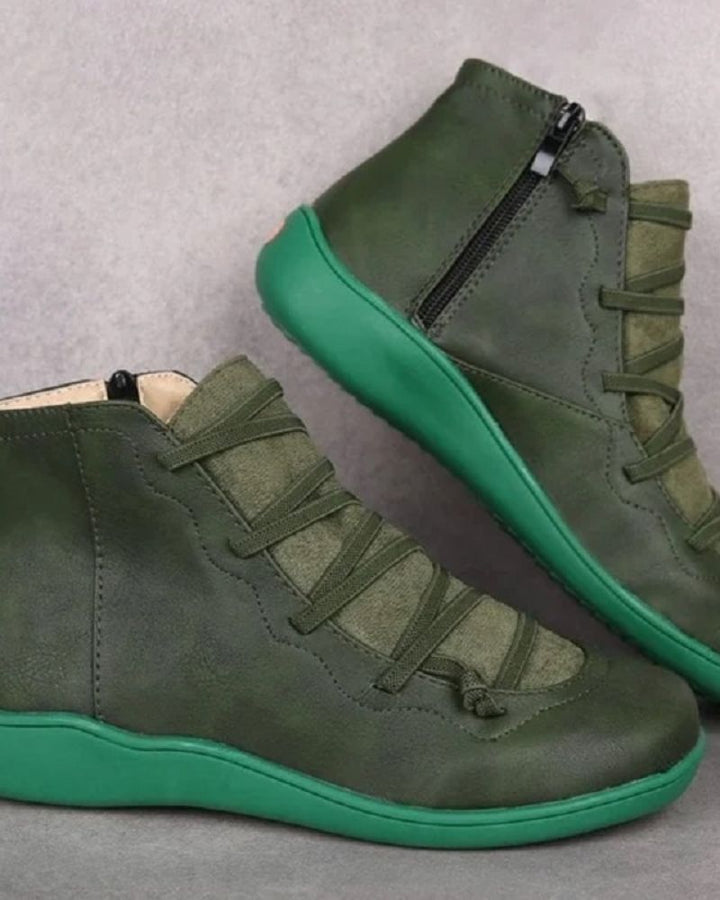 Easton - Leather Ankle Boots