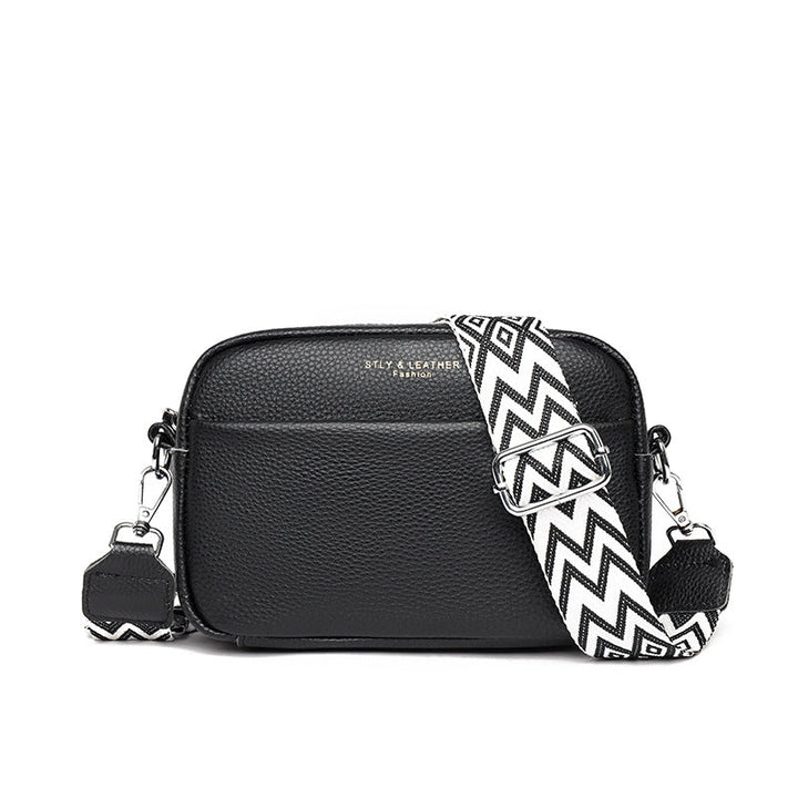 Stella - Pebbled Leather Crossbody Bag