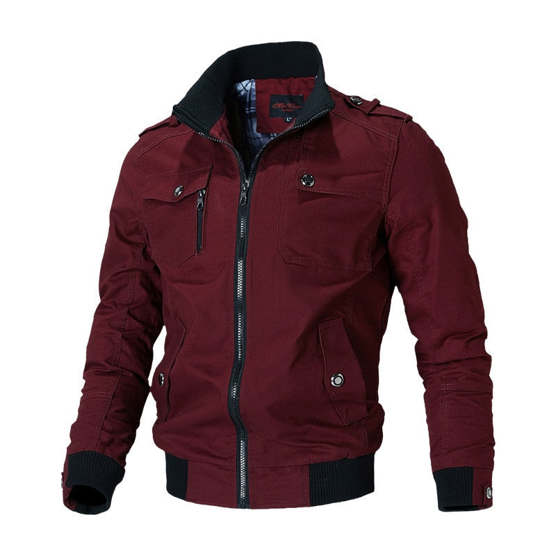 Elijah - Casual Bomber Jacket