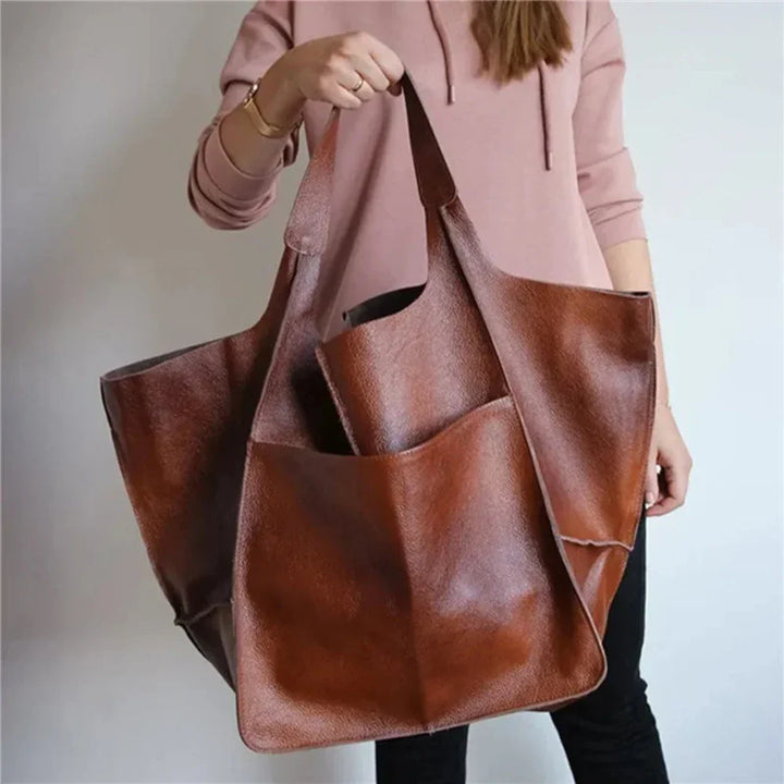Janet - Vegan Leather Tote Bag