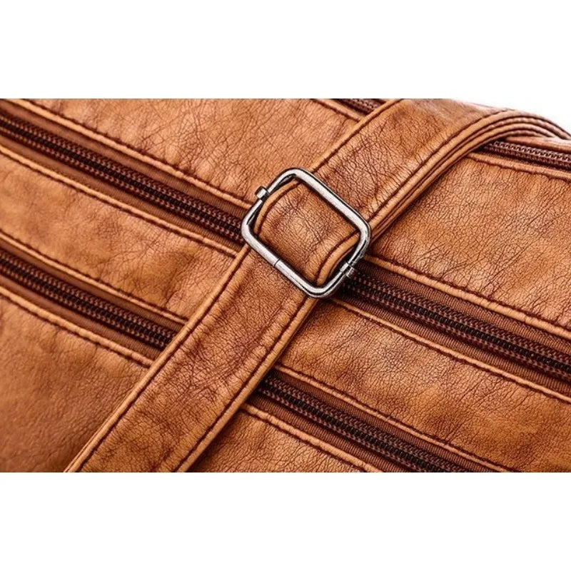 Harlow - Vegan Leather Crossbody Shoulder Bag