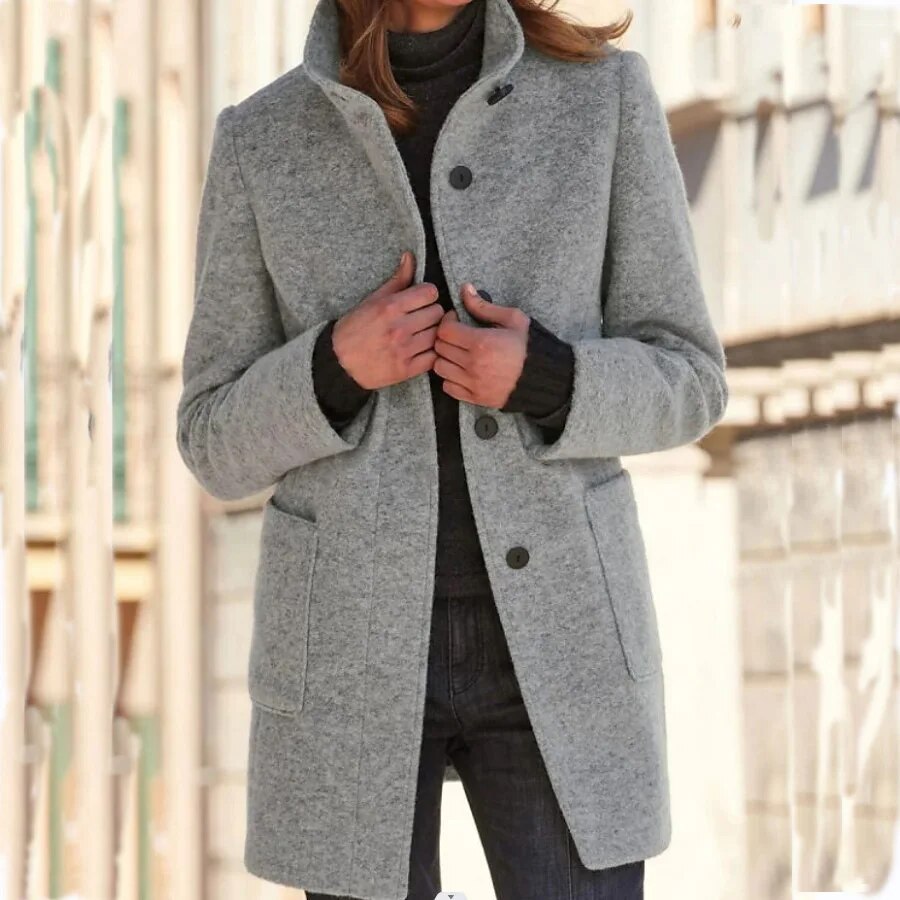 Customer order wool coat main image 1