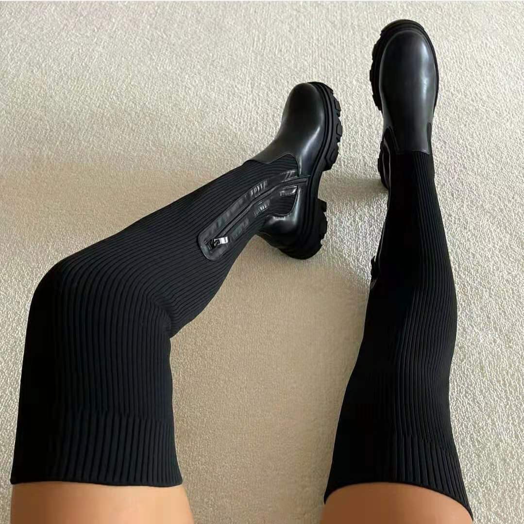 Evelyn - Knee-High Boots