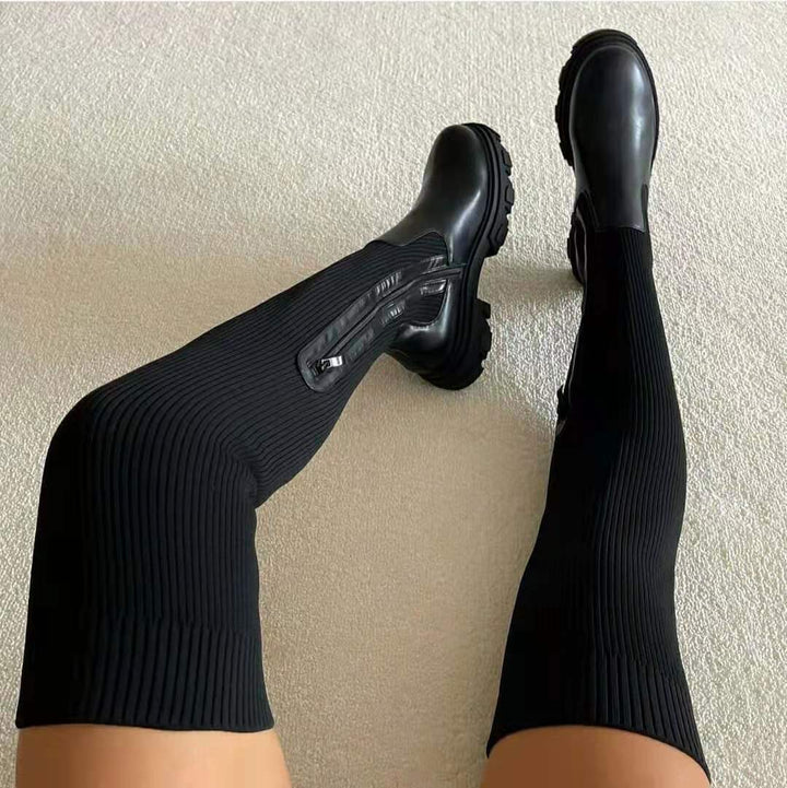 Evelyn - Knee-High Boots
