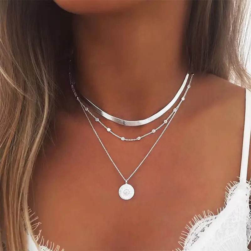Kathryn - Layered Necklace Set