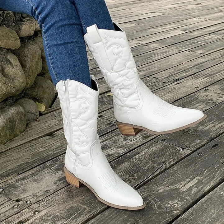 Bella - Western Cowboy Boots