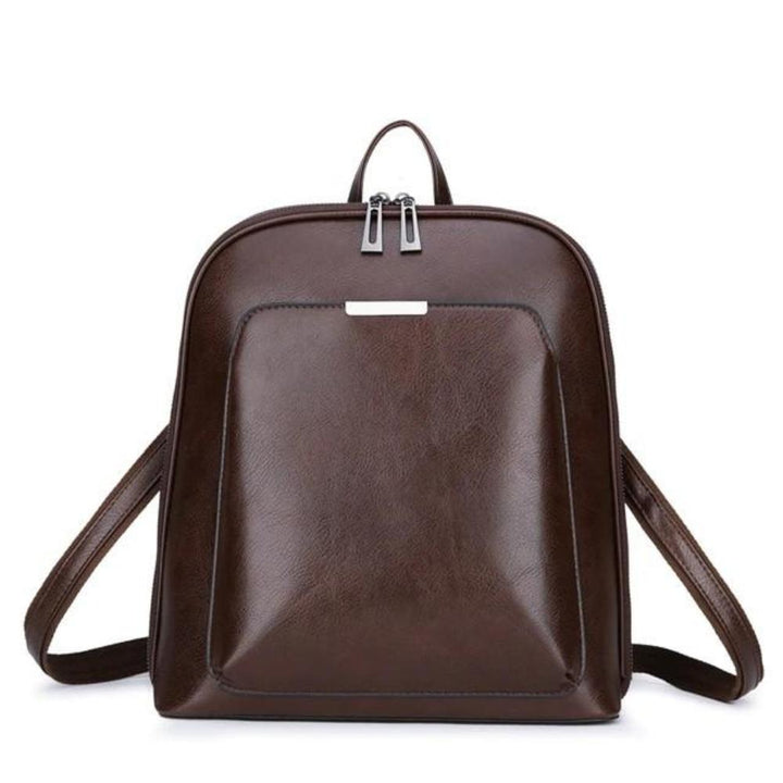 Amanda - Faux Leather Backpack
