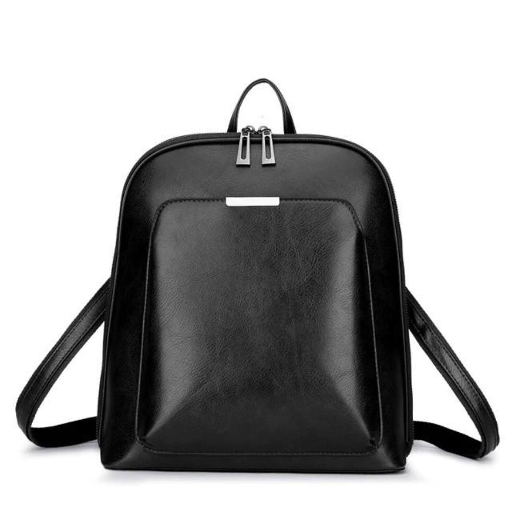 Amanda - Faux Leather Backpack