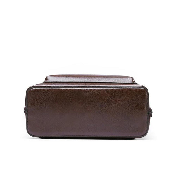 Amanda - Faux Leather Backpack