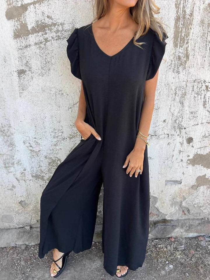 Sarah - Leopard Print Jumpsuit