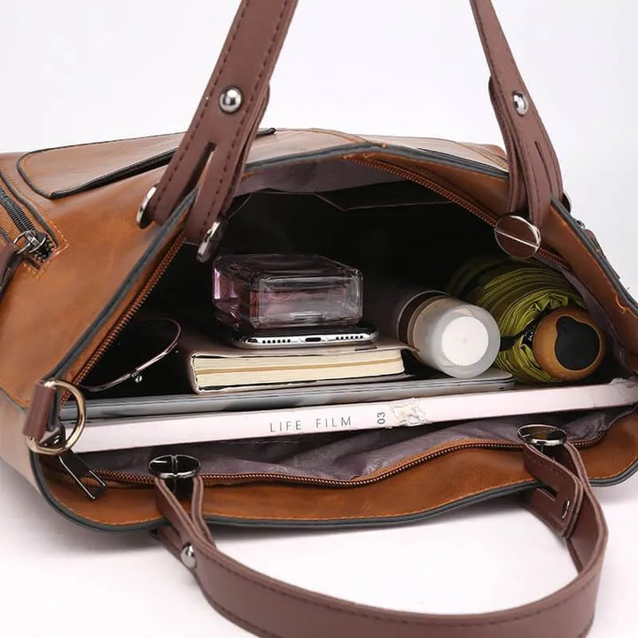 Delilah - Structured Tote Handbag
