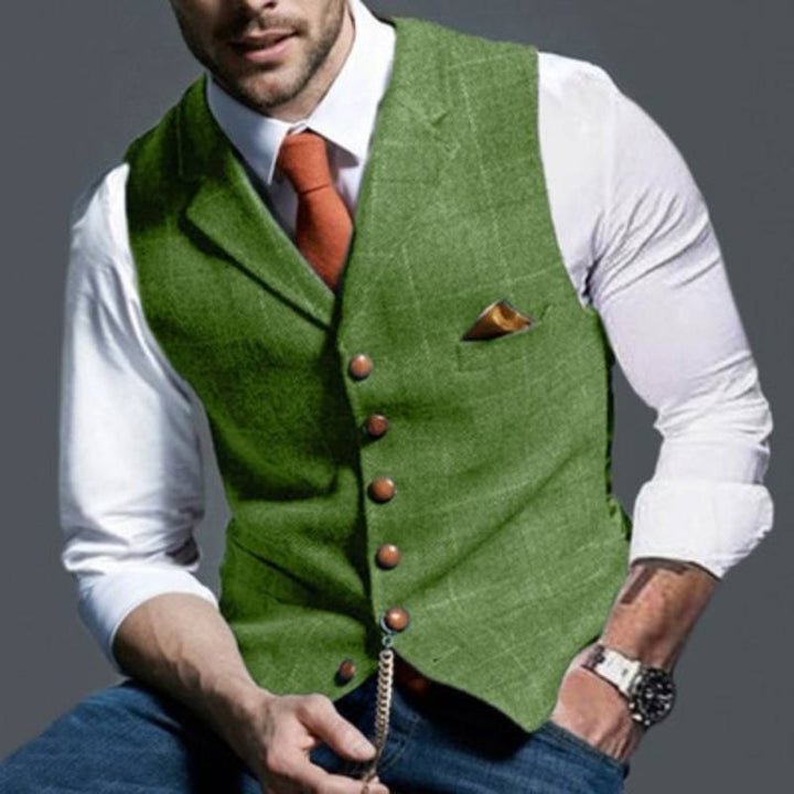 Dylan - Classic Checkered Vest