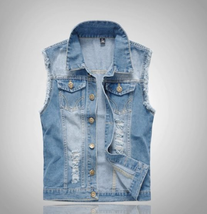 Josiah - Denim Vest
