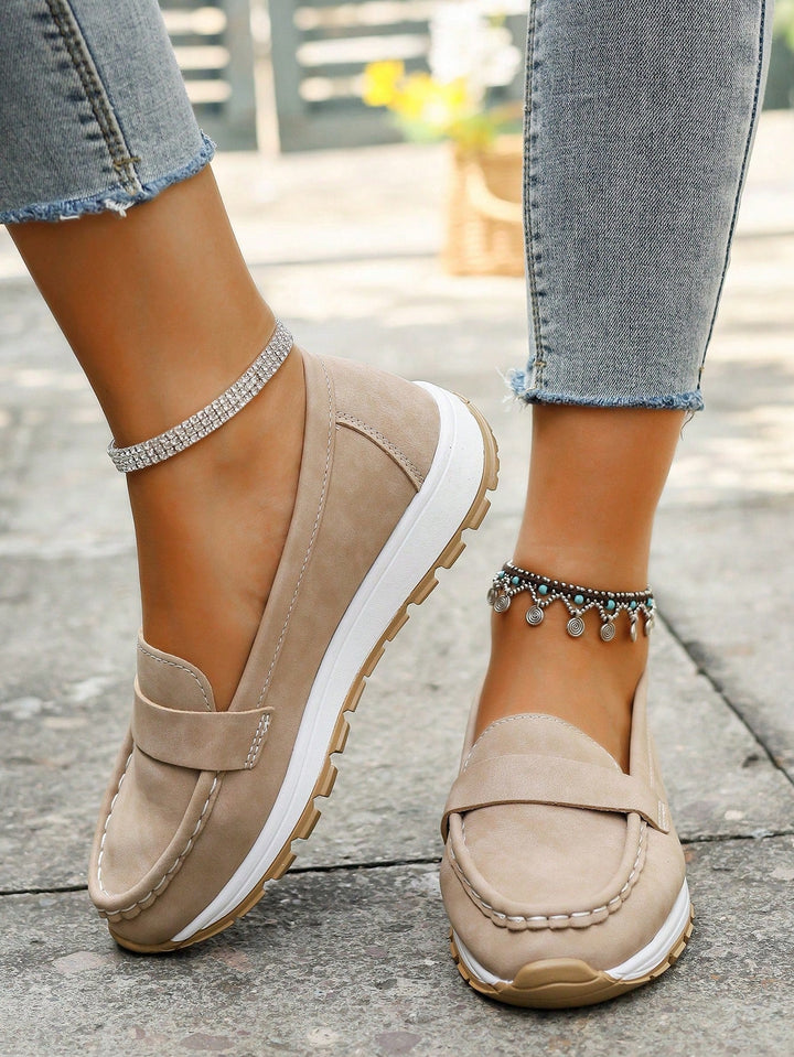 Ellie - Flat Buckle Loafers