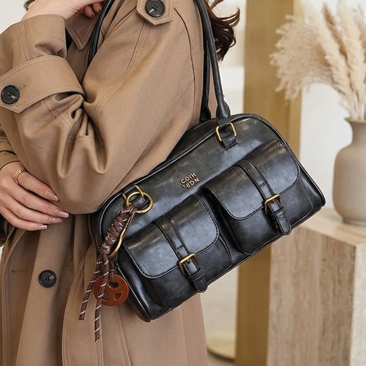 Katherine - Vegan Leather Shoulder Bag