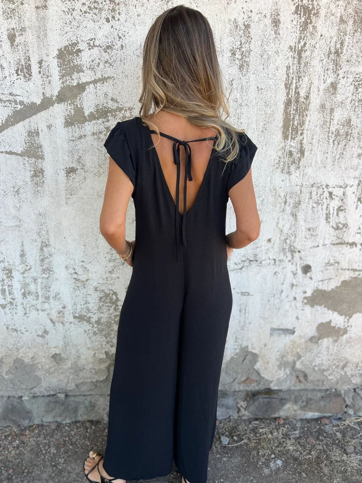 Sarah - Leopard Print Jumpsuit