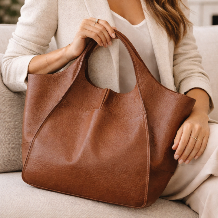 Janet - Vegan Leather Tote Bag