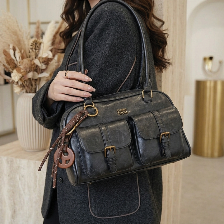 Katherine - Vegan Leather Shoulder Bag