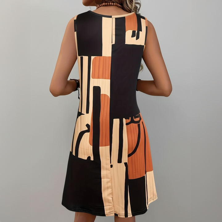 Aria - Sleeveless A-Line Dress