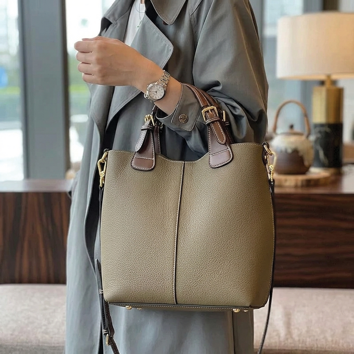 Stephanie - Vegan Leather Tote Bag