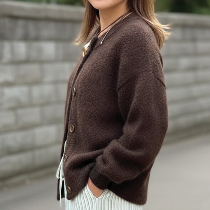 Amy - Button-Up Cardigan