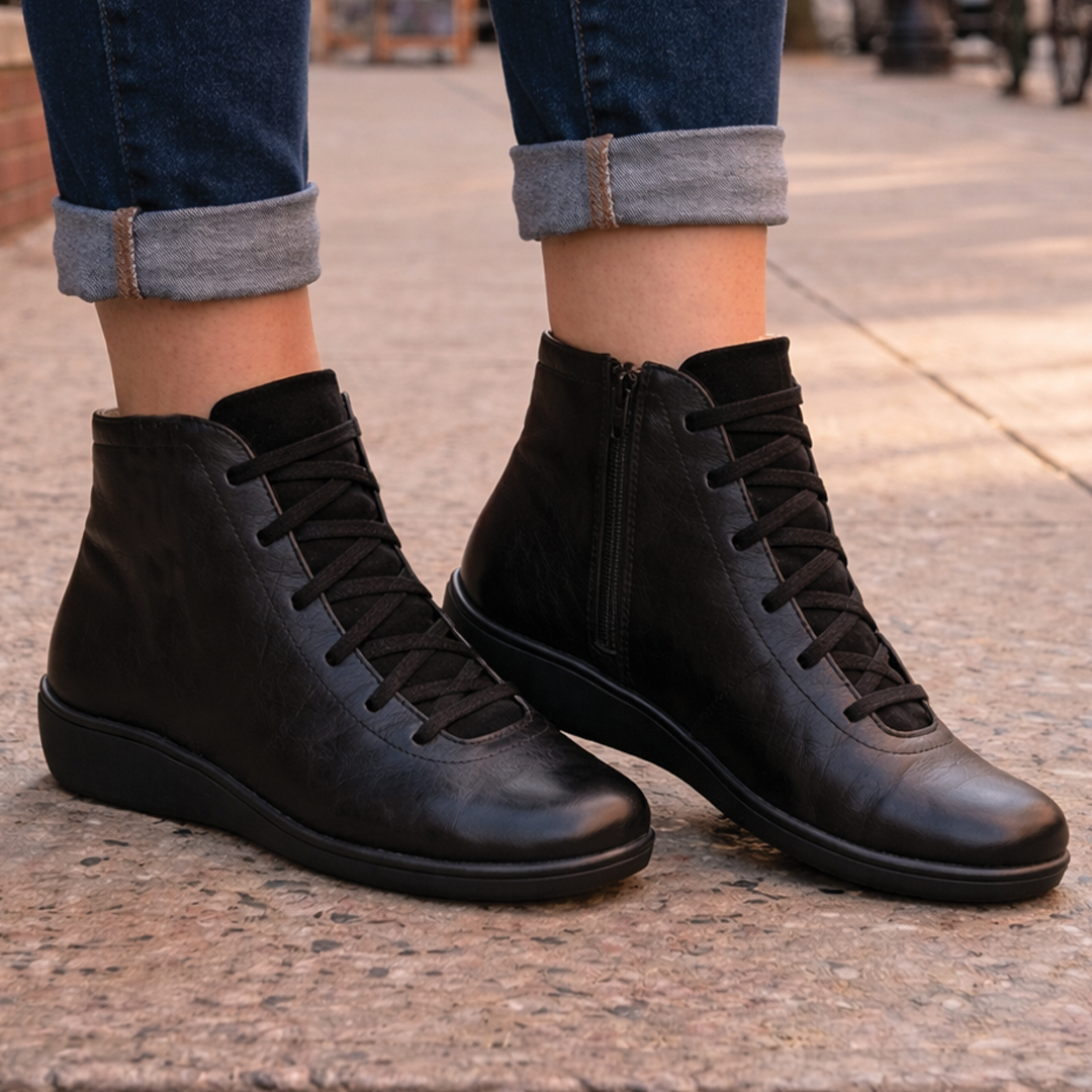 Easton - Leather Ankle Boots