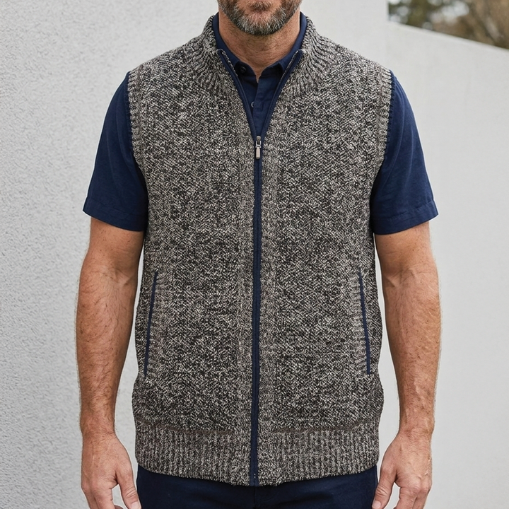 Carter - Zip-Up Sweater Vest