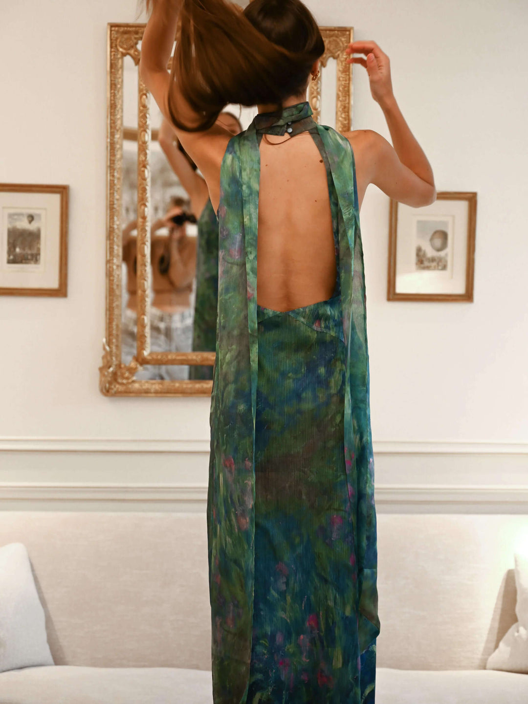 Avery - Halter Maxi Dress