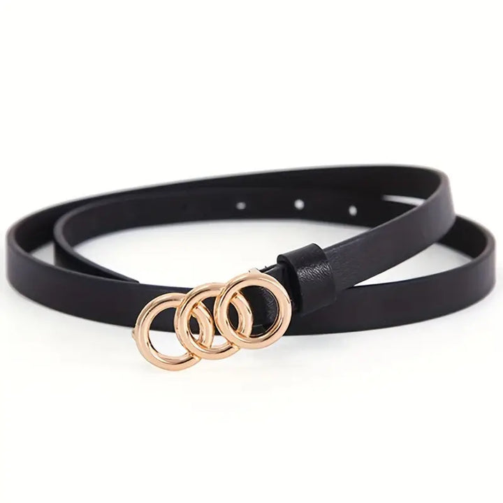 Jill - Adjustable Faux Leather Belt