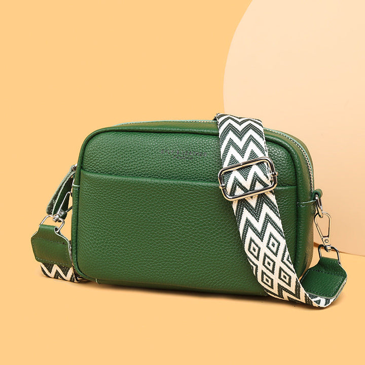 Stella - Pebbled Leather Crossbody Bag