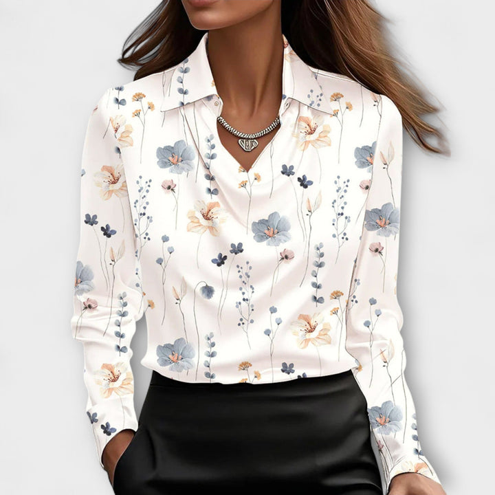 Scarlett - Satin Blouse