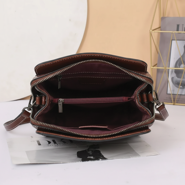 Ellen - Structured Satchel Handbag