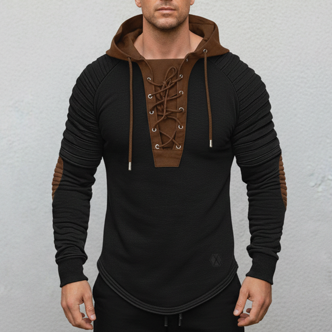 Asher - Knitted Hoodie Sweater