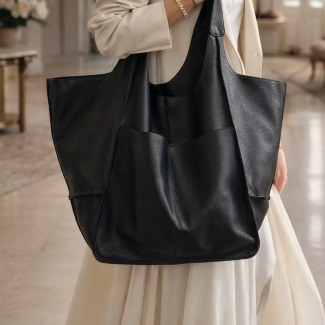 Stella - Vegan Leather Tote Bag