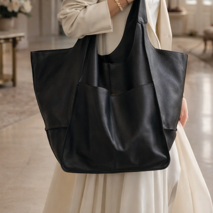 Stella - Vegan Leather Tote Bag