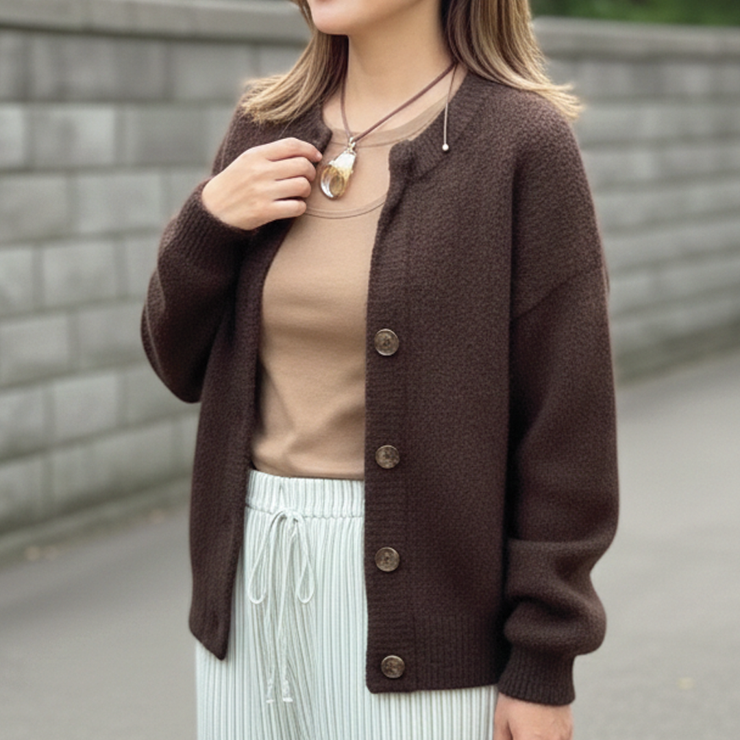Amy - Button-Up Cardigan