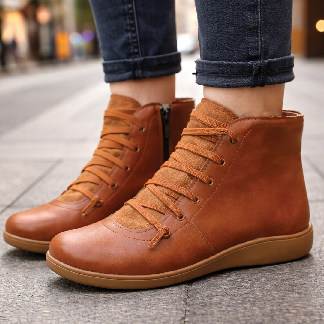 Easton - Leather Ankle Boots