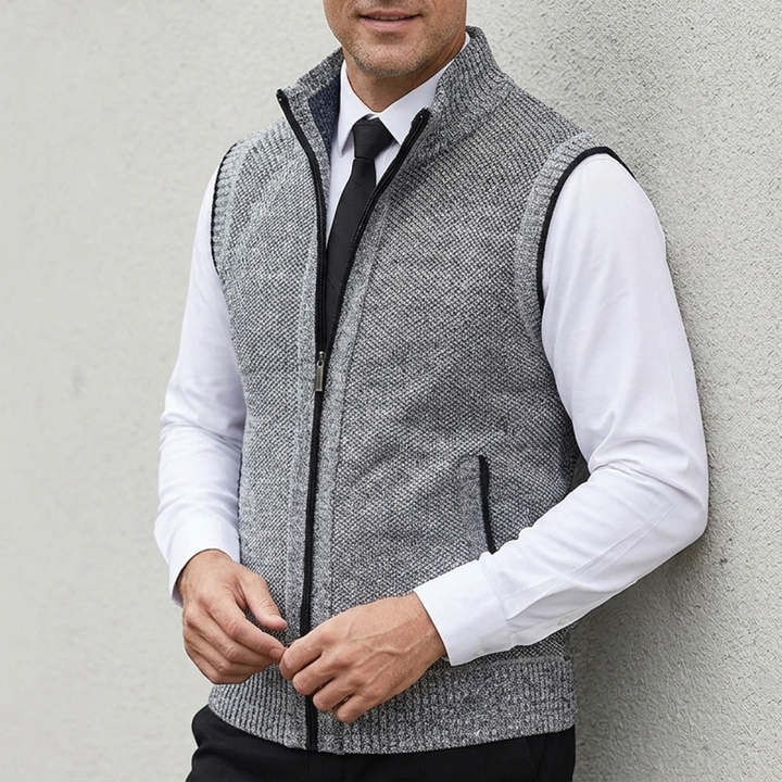 Carter - Zip-Up Sweater Vest