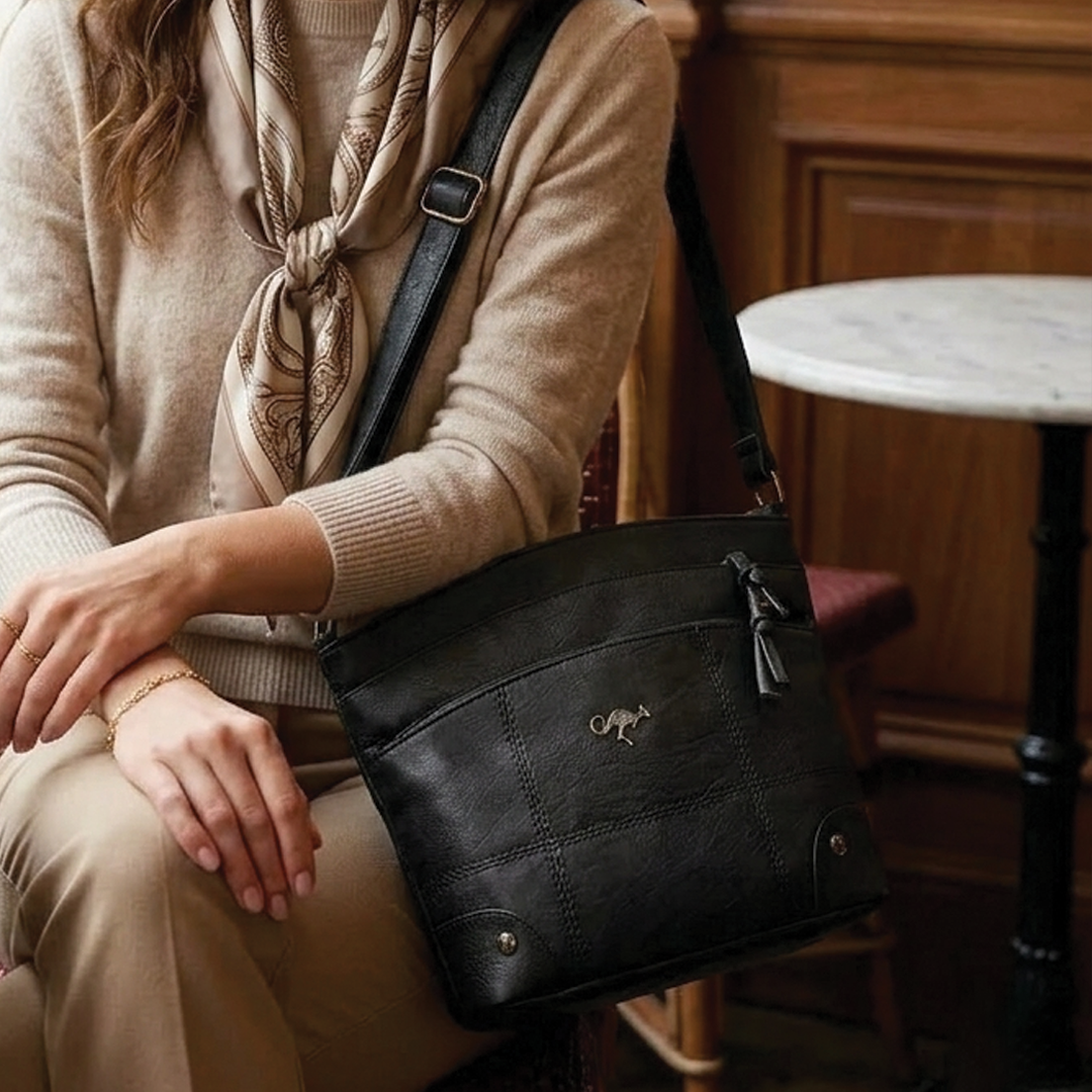 Carolyn - Vegan Leather Crossbody Bag