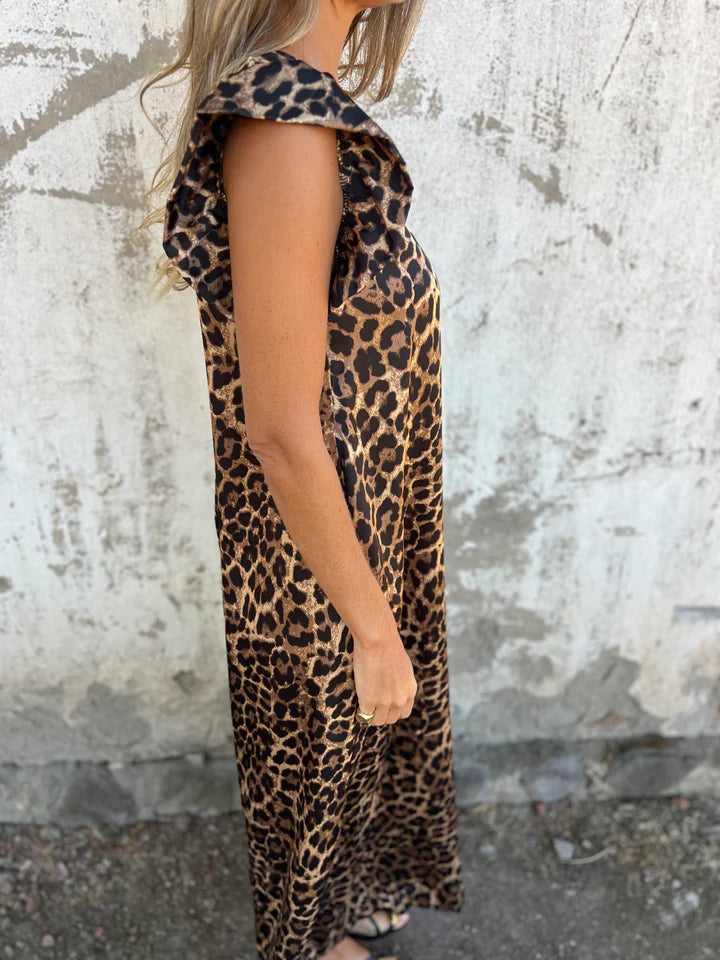 Sarah - Leopard Print Jumpsuit