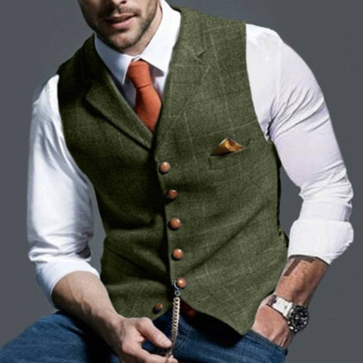 Dylan - Classic Checkered Vest