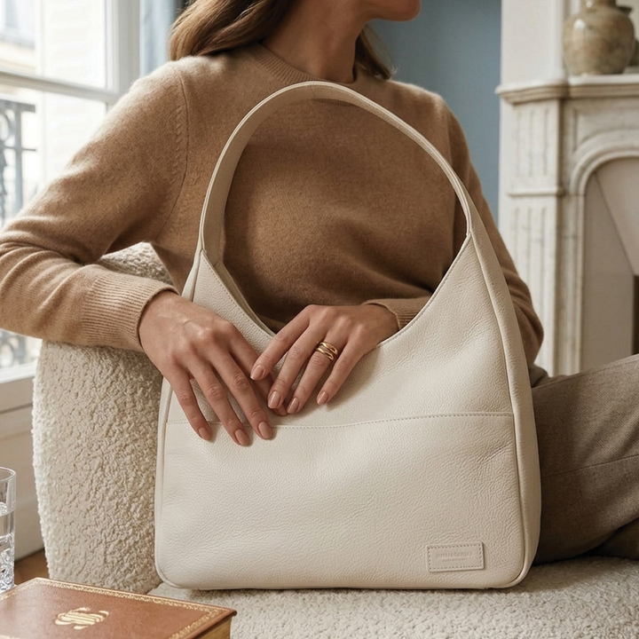 Marilyn - Vegan Leather Hobo Shoulder Bag