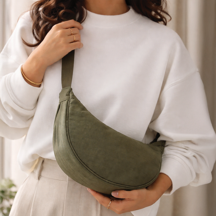 Nevaeh - Crescent Crossbody Bag