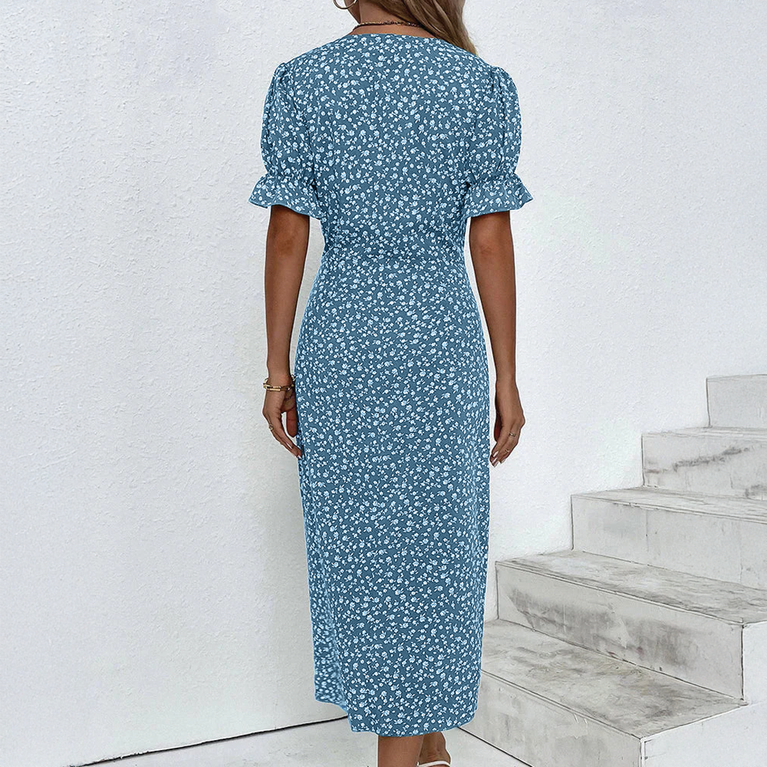 Evelyn - Wrap Midi Dress
