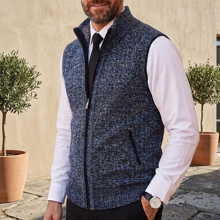 Carter - Zip-Up Sweater Vest