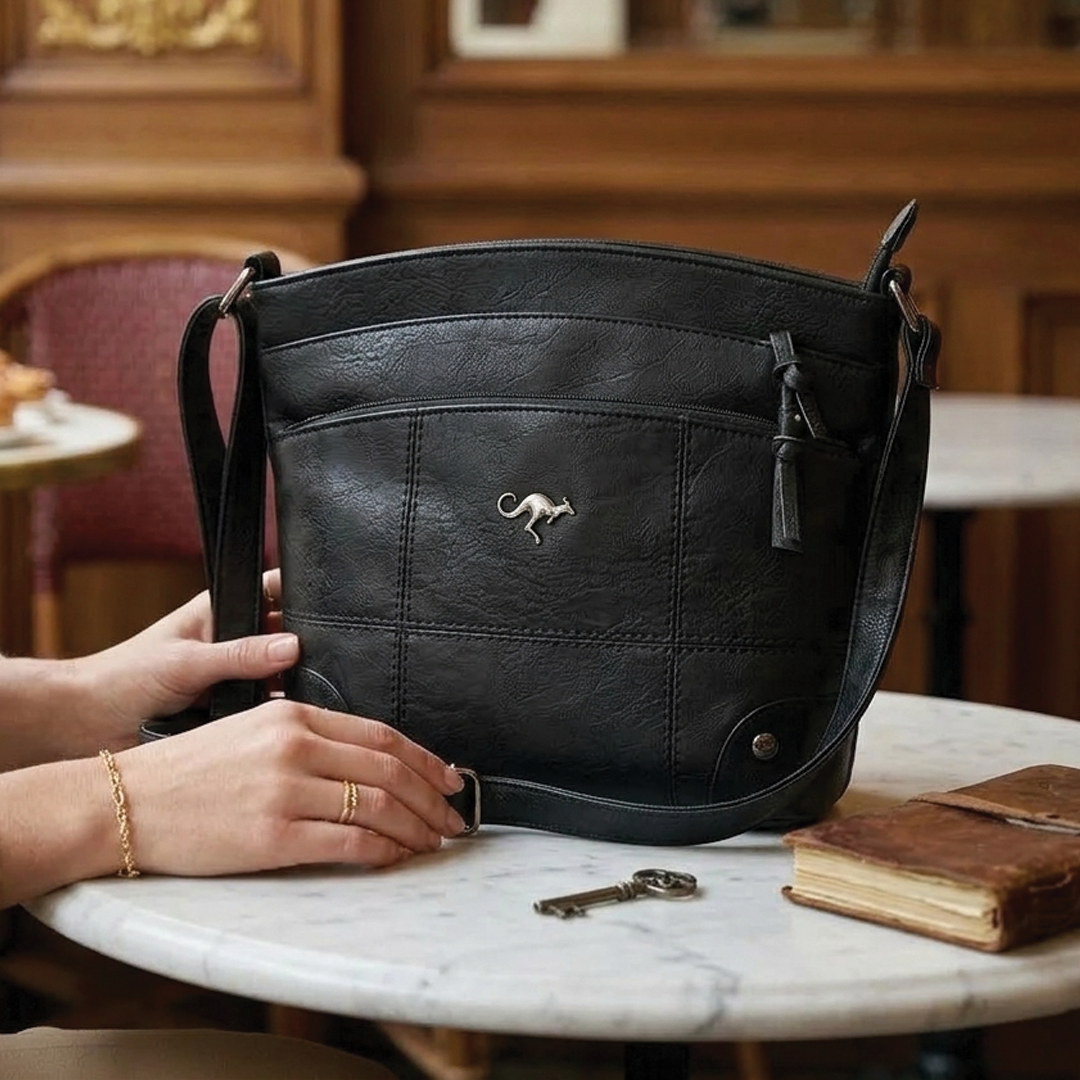 Carolyn - Vegan Leather Crossbody Bag