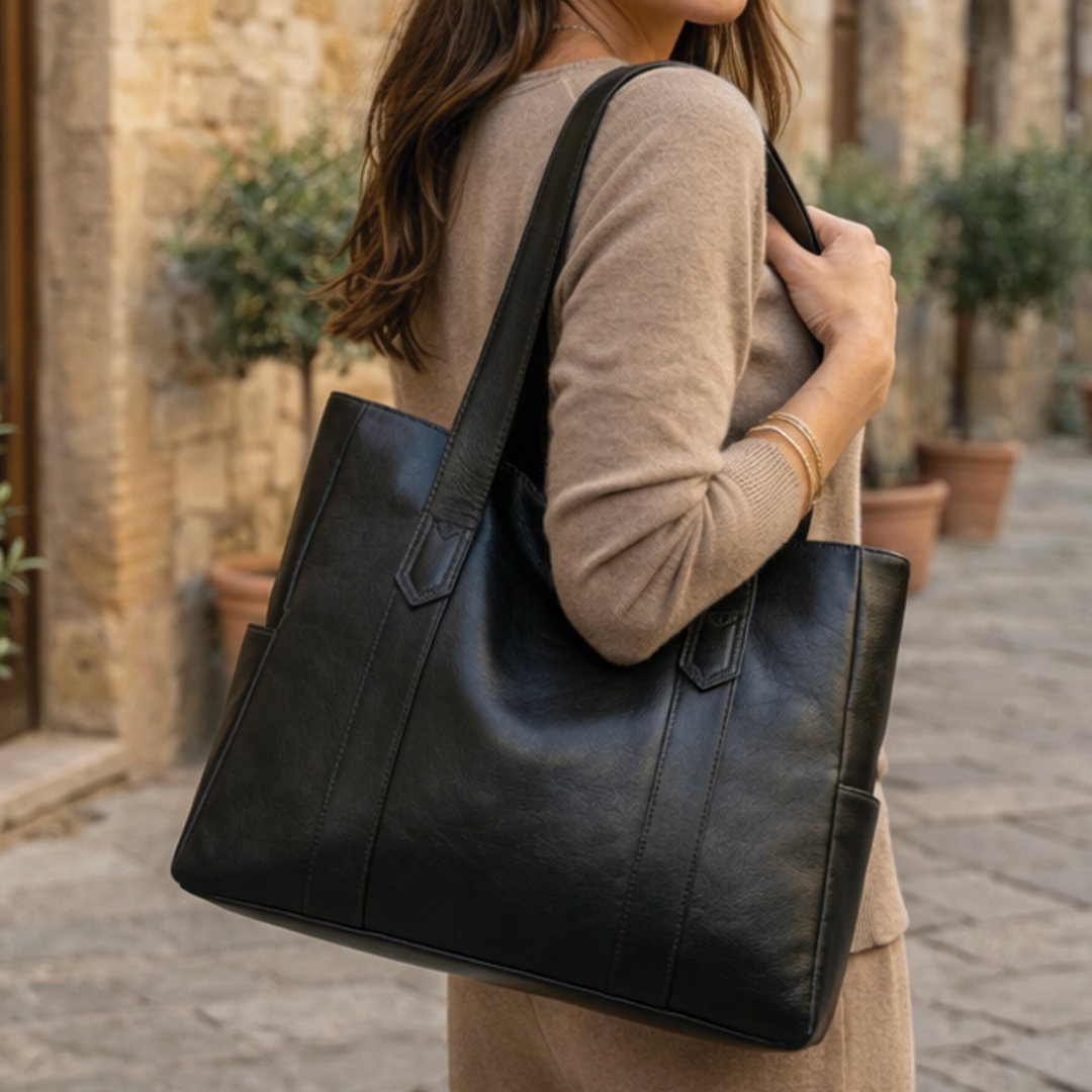 Debra - Vegan Leather Tote Bag